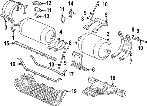 Fuel System Components for 2025 Honda CR-V #0