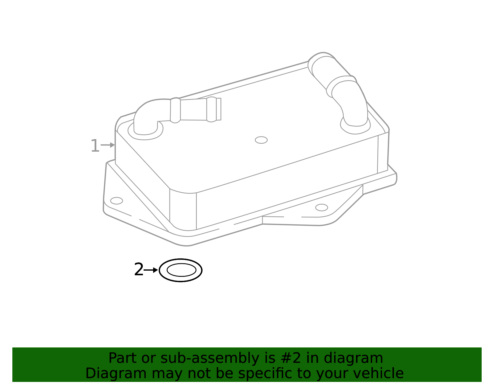 2009-2023 Audi Oil Cooler O-Ring WHT-008-226 | Audi USA Parts