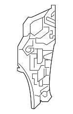 64131TBA305ZZ - Body: Inner Hinge Pillar for Honda: Civic Image