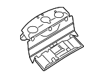 6W1Z5446689A - Body: Insulator for Lincoln: Town Car Image