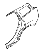 41305A70D43 - : Quarter Panel for Mini: Countryman Image