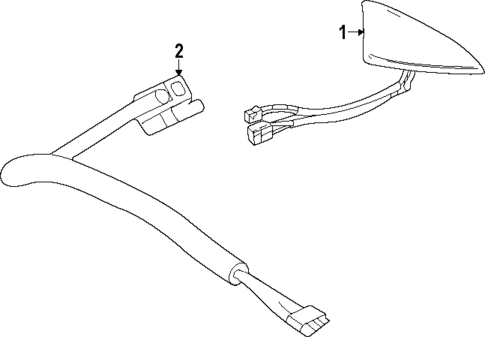 Antenna & Radio for 2024 Buick Envista #1