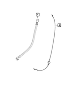 68193089AB - Electrical: Ground Jumper Wiring for Mopar Image