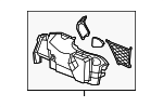 20922298 - Body: Trunk Side Trim for Buick: Regal Image