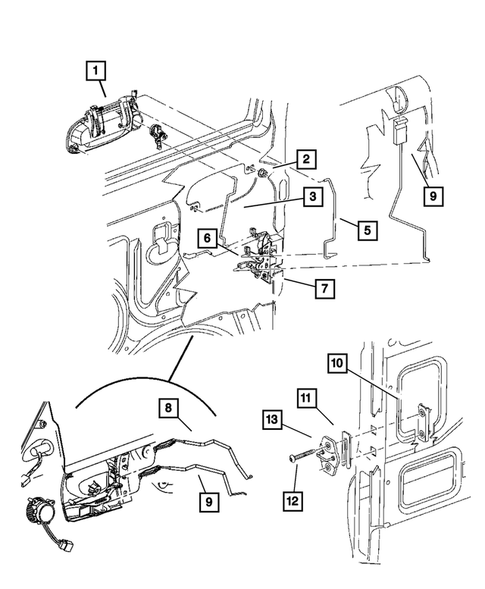 Front Door for 2002 Dodge Dakota #0