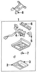 MB958536 - : Switch for Mitsubishi Image