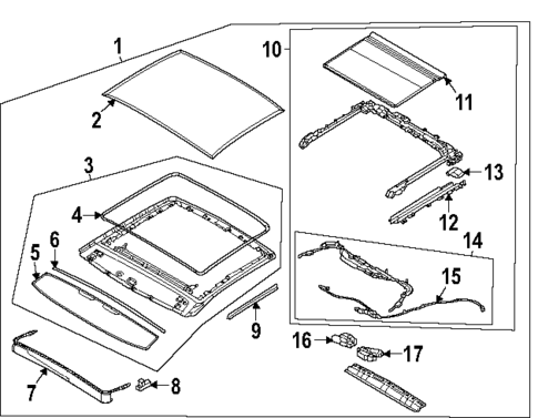 Sunroof for 2023 Hyundai Ioniq 6 #0