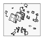 7148050F30A6 - Body: Seat Back Assembly for Lexus: LS460 Image