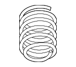 15257490 - Suspension: Coil Spring for Chevrolet: Malibu | Pontiac: G6 | Saturn: Aura Image