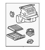 8713042100 - : HVAC Blower Case Assembly for Toyota Image