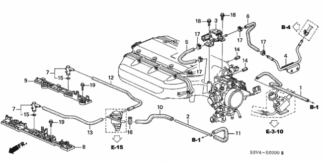 Tubing (1) for 2002 Acura MDX #0