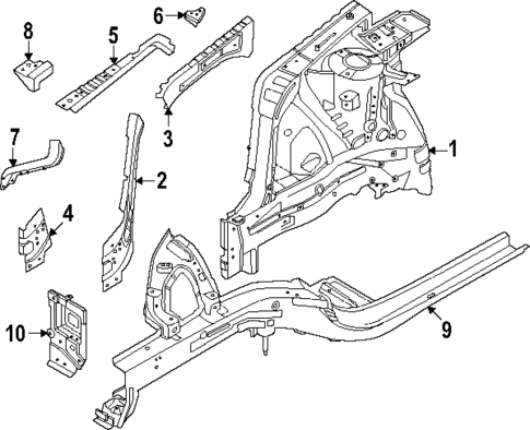 Inner Components for 2025 Kia K4 #0