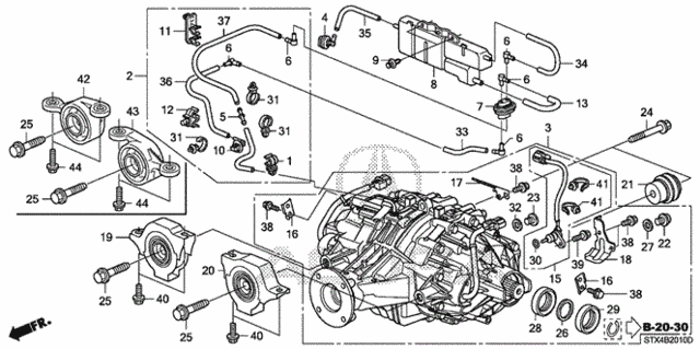 Rear Differential - Mount for 2007 Acura MDX #0
