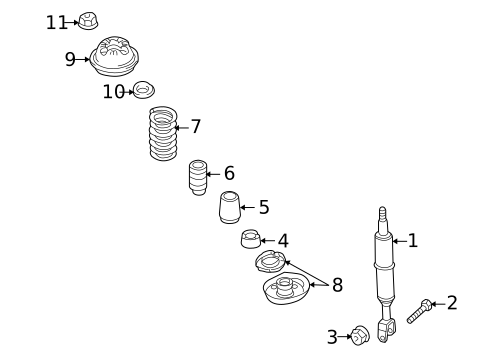 Suspension Components for 2003 Audi A4 Quattro #2