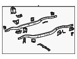 5100160J20 - Body: Frame Rail for Toyota Image