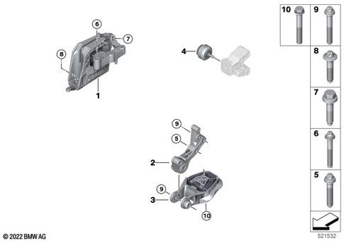 Engine Suspension for 2025 BMW X1 28iX #0