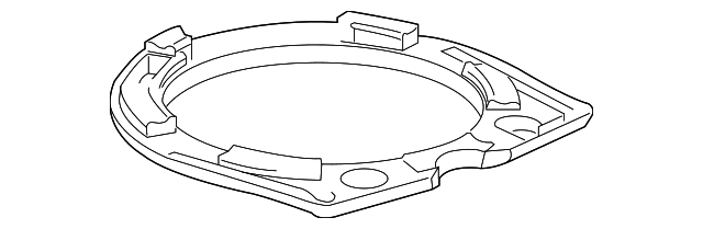 2010-2014 Cadillac CTS Spare Wheel Support 25909328 GM | GMPartsDirect.com