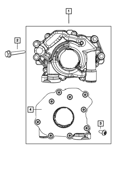 Engine Oiling, Oil Pan and Indicator (Dipstick) for 2022 Ram 2500 #2