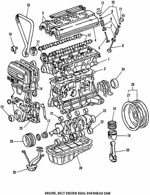 Engine Parts for 1988 Toyota MR2 | OEM Parts Online