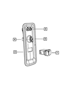 1JE98XT1AB - Electrical: Power Outlet Bezel for Mopar Image image