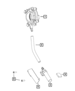 68402275AA - BW4811; Transfer Case: Transfer Case Oil Pump for Mopar Image