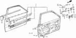 75760SB2003 - Body/Air Conditioning: PIN, DOOR CHECKER for Honda Image