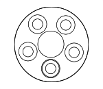 5KG75S4AAC - Suspension: Center Cap for Dodge: Nitro Image