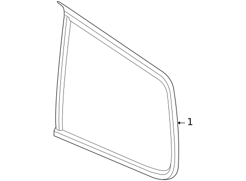 Glass & Hardware for 2011 Saab 9-3X #0