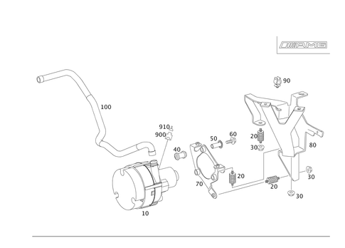 Air Pump for 2006 Mercedes-Benz E320 #0