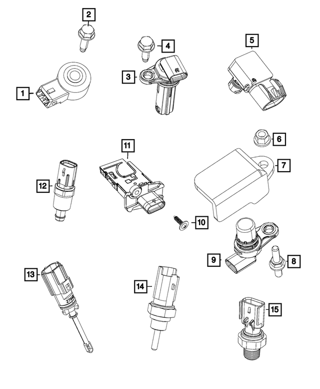 6104157AB - Electrical: Torx Head Bolt for Mopar Image