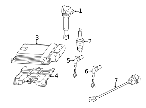 Powertrain Control for 2011 Volkswagen Golf #0