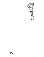 1255A132 - : Dipstick for Mitsubishi: Galant Image