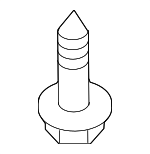 998650516 - HVAC: Blower Motor Screw for Mazda: 2, 3, 5, 6, CX-3, CX-30, CX-5, CX-50, CX-7, CX-70, CX-9, CX-90, Miata, MPV, MX-30 EV, MX-5 Miata, RX-8 Image