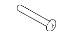 DA608164 - Body: Door Trim Panel Screw for Land Rover: LR3, LR4 Image