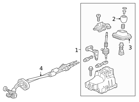 Center Console for 2014 Chevrolet Cruze #2