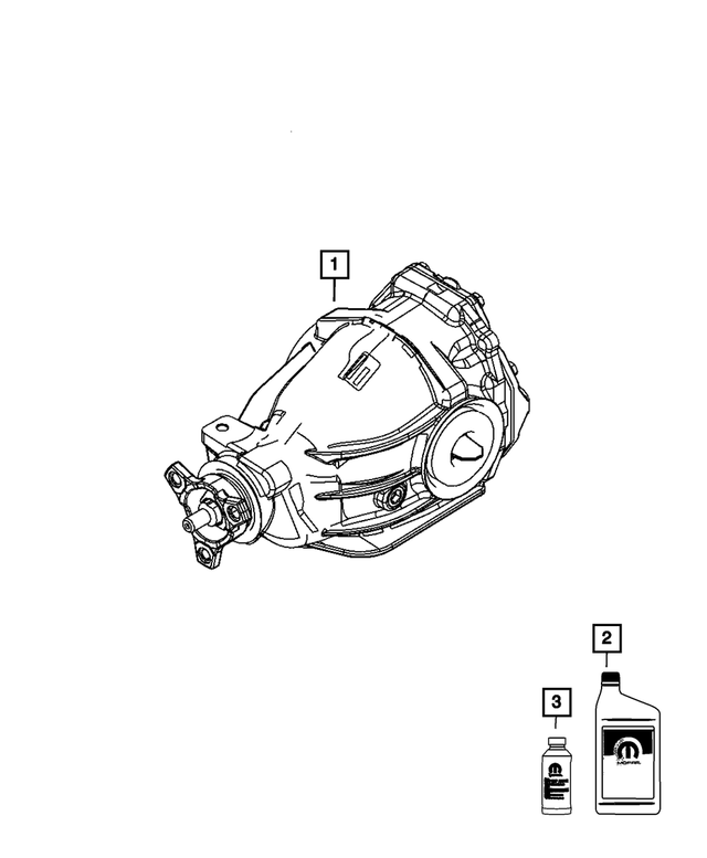 5038293AI - : Rear Axle Differential for Mopar Image