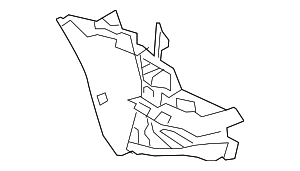 982807148 - Body: Bumper Cover Support Rail for Porsche Image