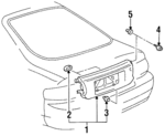 7508220300A0 - Body: Finish Panel for Toyota Image image