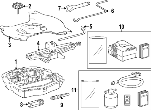 Jack & Components for 2025 Toyota Crown #0