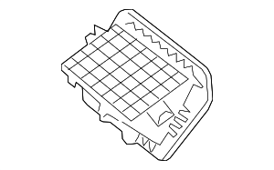 8W1819904A - Body: Cabin Air Intake Duct for Audi Image