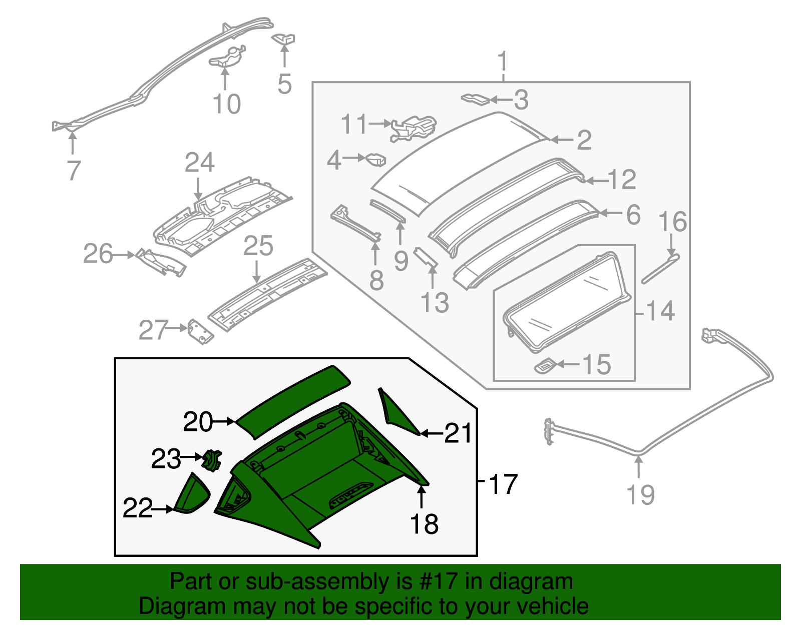 N291-R1-910F-PR - Rear Panel Assembly - 2019-2025 Mazda MX-5 Miata