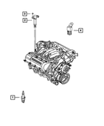 6502993 - Electrical: Hex Flange Head Bolt for Chrysler: 200, 300, Pacifica, Town &amp; Country, Voyager | Dodge: Challenger, Charger, Durango, Grand Caravan, Journey, Viper | Jeep: Cherokee, Compass, Gladiator, Grand Cherokee, Grand Cherokee L, Grand Cherokee WK, Patriot, Wrangler, Wrangler JK | Ram: 1500, 1500 Classic, 2500, 3500, ProMaster 1500, ProMaster 2500, ProMaster 3500 | SRT: Viper Image