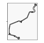 97034724132 - Steering: Return Hose for Porsche: Panamera Image