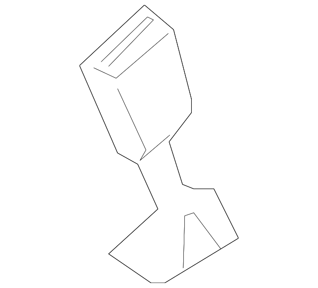 Outer Buckle - BMW (72117220858)