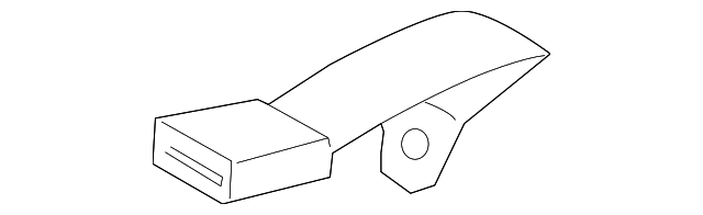 Center Buckle - BMW (72119119611)