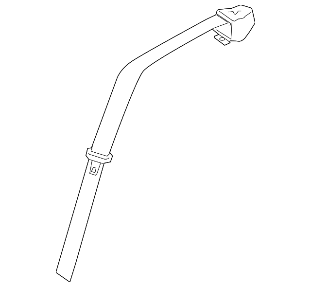 Seat Belt Lap And Shoulder Belt - BMW (72117269504)