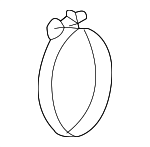 9611131120 - Engine: Air Inlet Baffle Clamp for Toyota Image