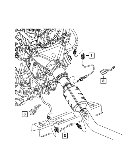 Sensors for 2016 Jeep Cherokee #3