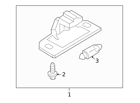 Bulbs - Chassis for 2010 Volkswagen Touareg #3