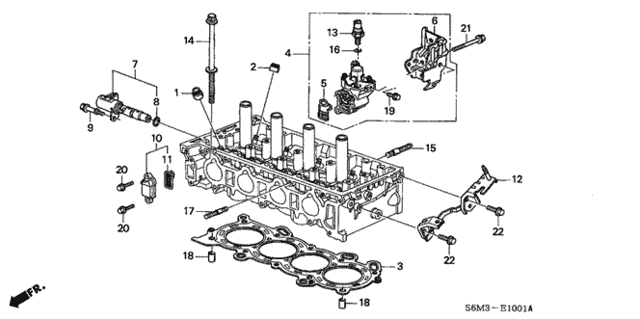 VTC Oil Control Valve for 2002 Acura RSX #0